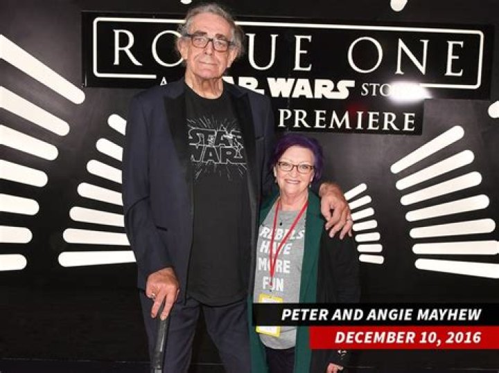 Angie Mayhew Passes Away, Wife of British-American actor, Peter Mayhew