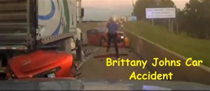 Brittany Johns Arkansas involved in a car accident on I-55