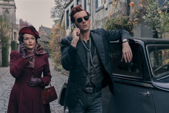 David Tennant Dresses Up As A Demonic Nanny In New Good Omens Trailer