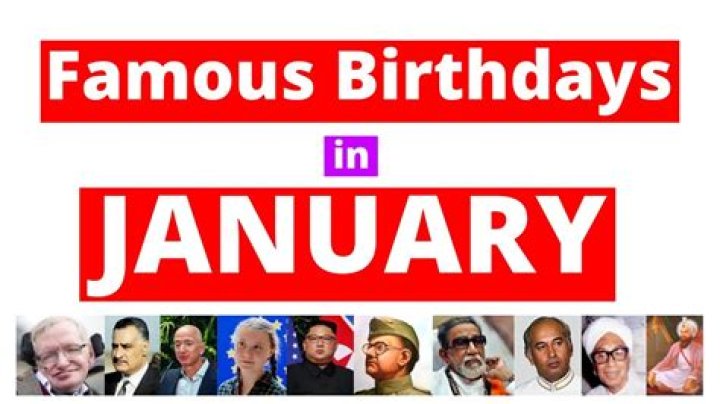 January 7 Birthdays Of Famous People 