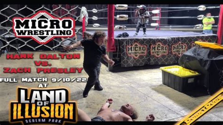 Micro Wrestler Hank Dalton Height